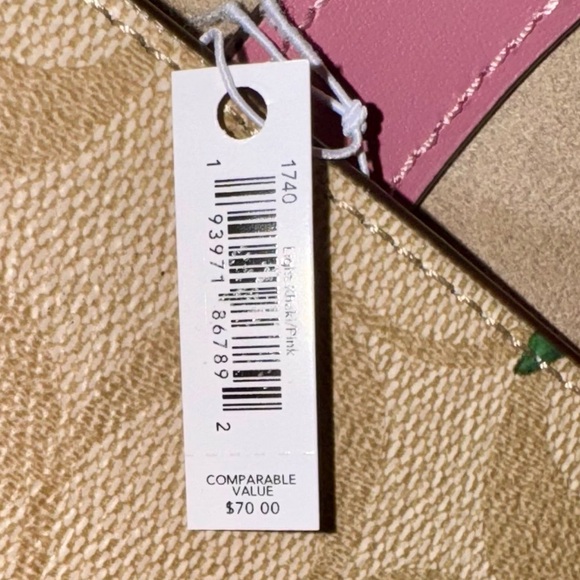 Coach Signature and Floral Design ~ NWT - Picture 5 of 8